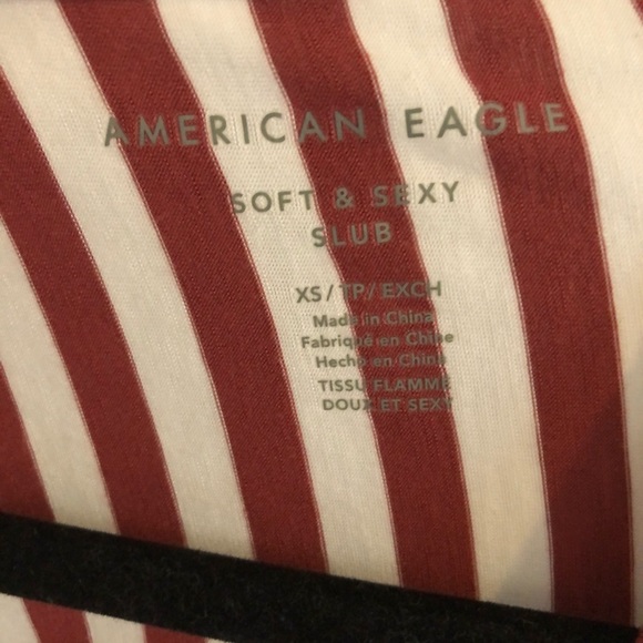 American Eagle Wrap Tie Top - Picture 4 of 4